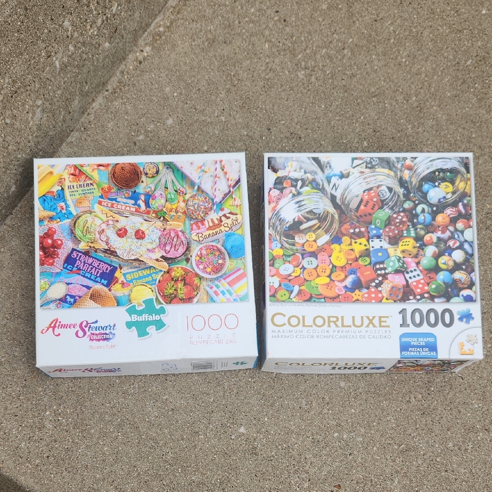 Buffalo and Colorluxe 1000 Piece Puzzles